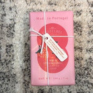 Wild Strawberry Scented Soap - Pink